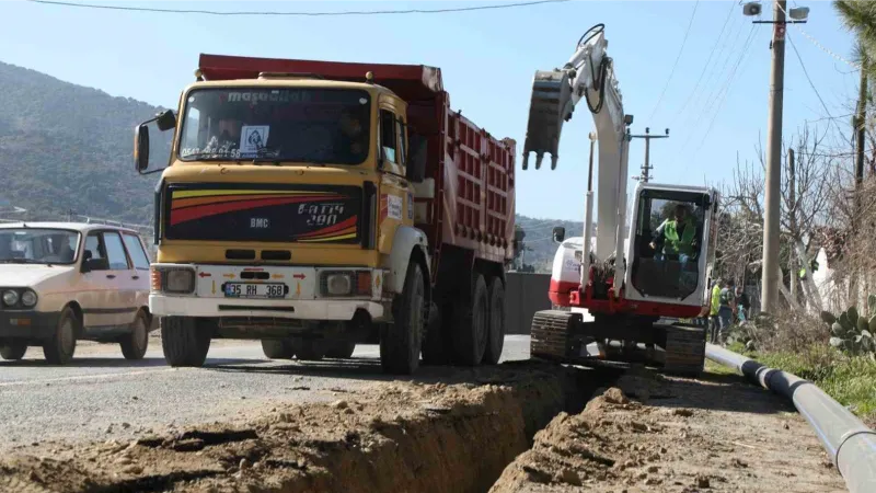 ASKİ, Koçarlı’nın 4 mahallesini daha modern altyapıya kavuşturdu