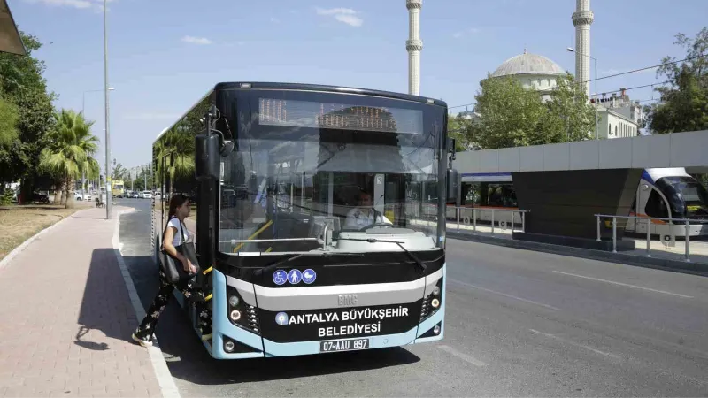 Büyükşehire ait resmi toplu ulaşım araçları 1 Mayıs’ta ücretsiz