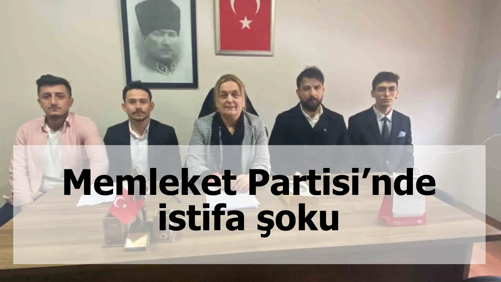 Memleket Partisi’nde istifa şoku