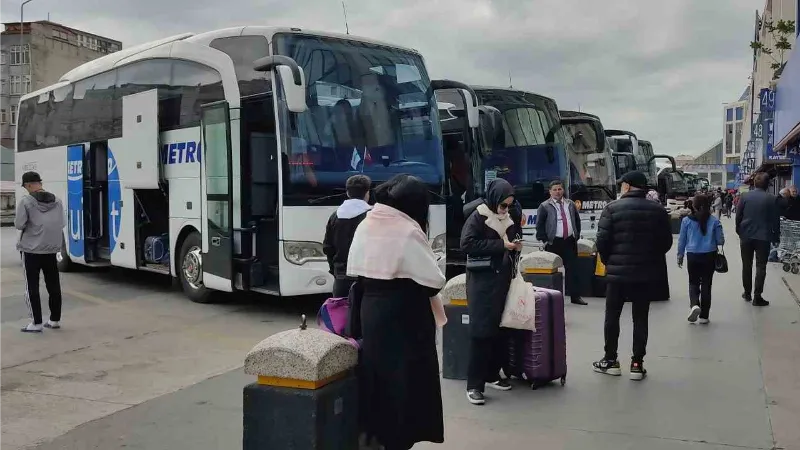 15 Temmuz Demokrasi Otogarı’nda seçim hareketliliği