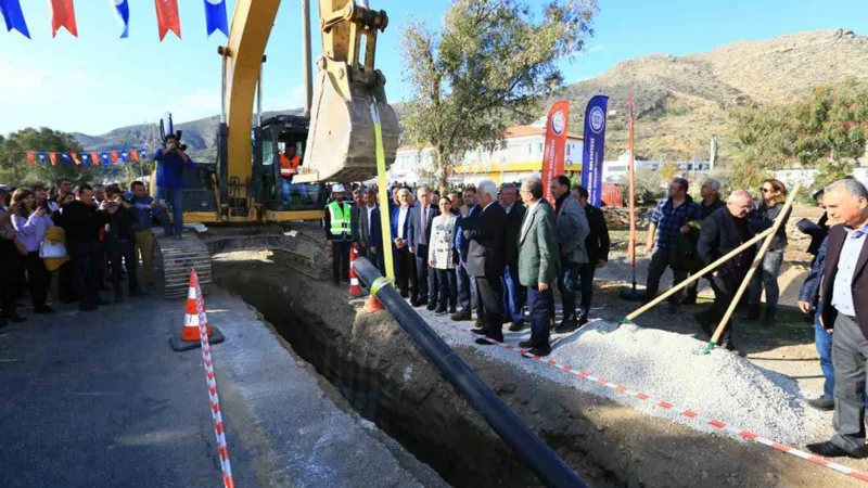 Büyükşehir, Muğla’nın içme suyu altyapısını yeniliyor