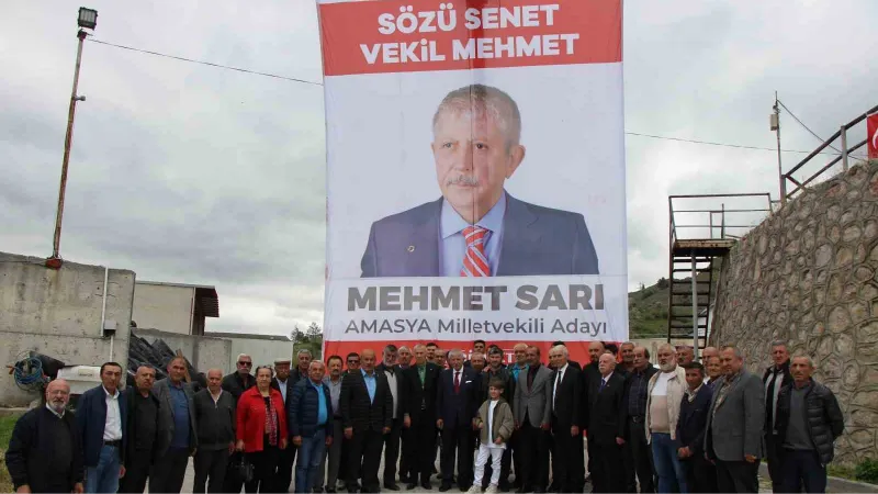 Mehmet Sarı: “Geleceği aydınlık bir Amasya hazırlıyoruz”