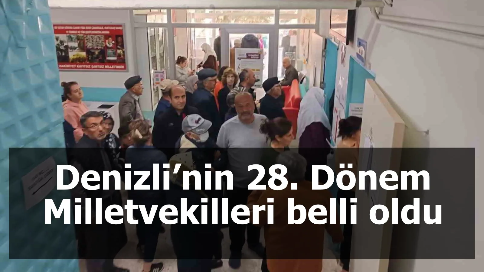 Denizli’nin 28. Dönem Milletvekilleri belli oldu