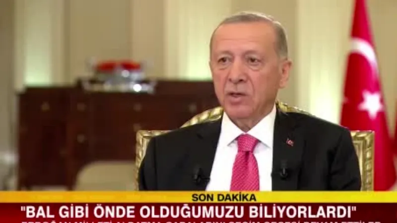 Cumhurbaşkanı Erdoğan: "Sahte bir anket pazarı kuruldu"
