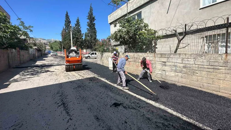 Dulkadiroğlu’nda asfalt çalışmaları devam ediyor