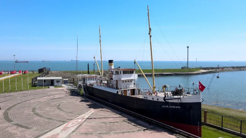 Bandırma Müze Gemisi’ni bu yıl 45 bin kişi ziyaret etti