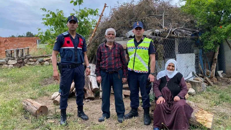 Kaybolan küçükbaş hayvanları jandarma buldu