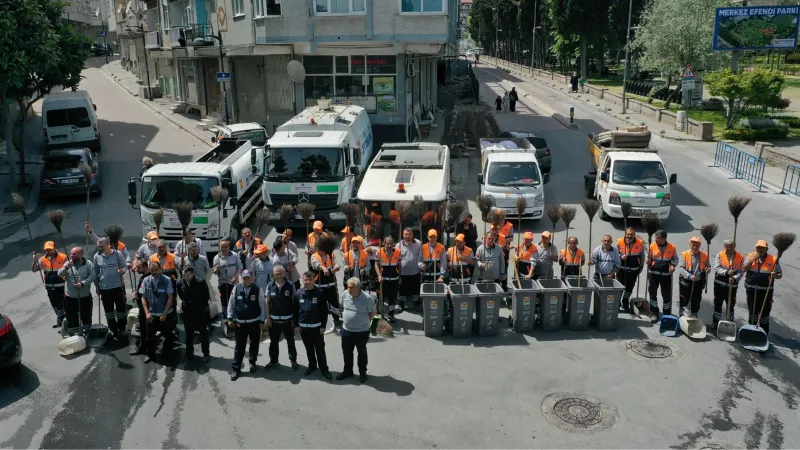 Zeytinburnu’nda bahar temizliği devam ediyor