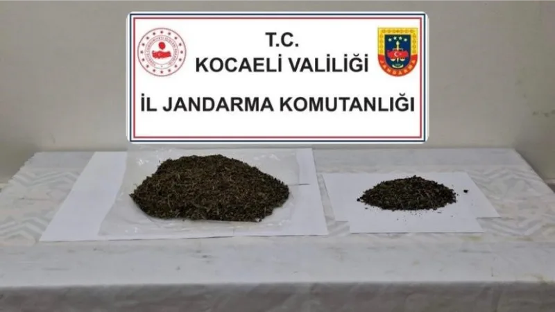 Kartepe’de jandarmadan uyuşturucu operasyonu