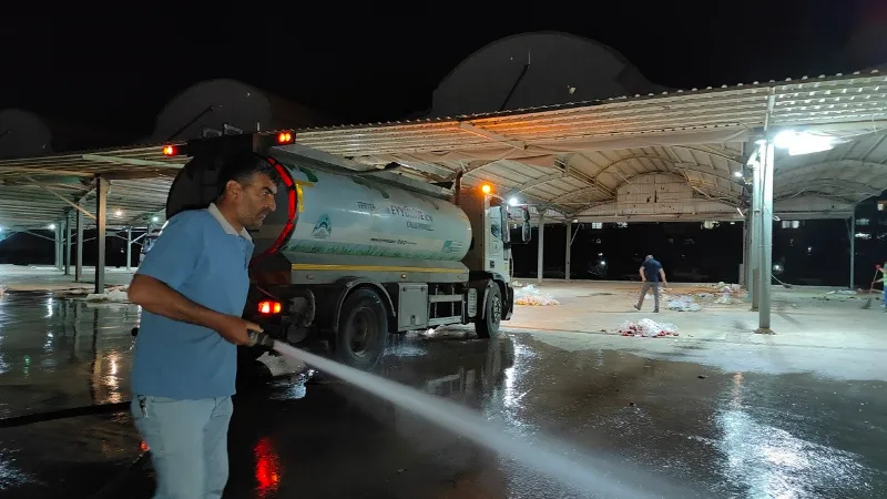 Balıklıgöl’de toplanacak çöp bulamadılar