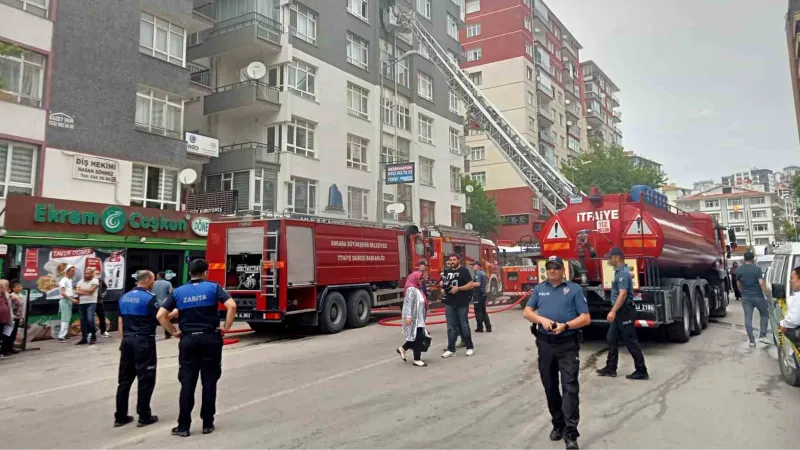 Küle dönen apartman dairesinden 78 yaşındaki kadının cansız bedeni çıktı