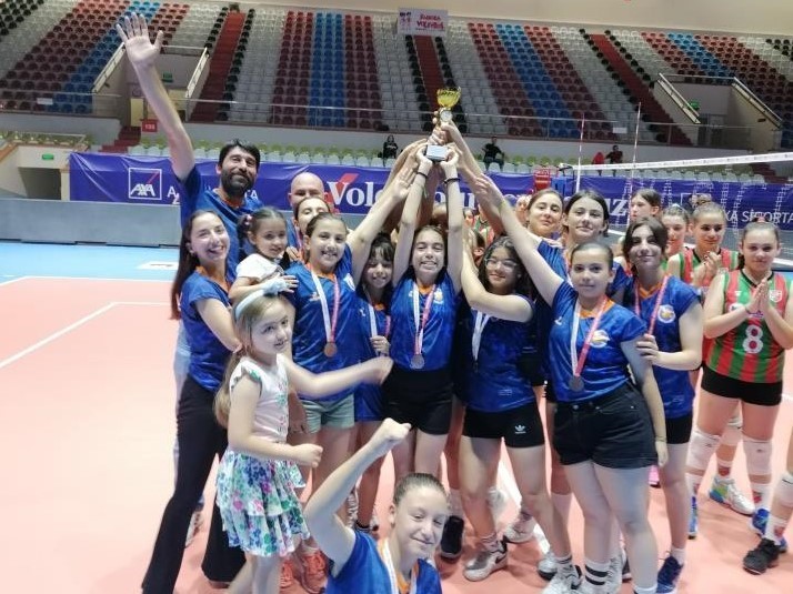 TVF İzmir Mini Voleybol Süper Ligi’nde sezon tamamlandı