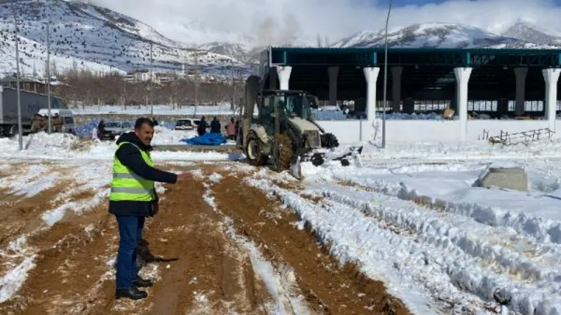 "Mahallelere su verme işlerini yapıyoruz"