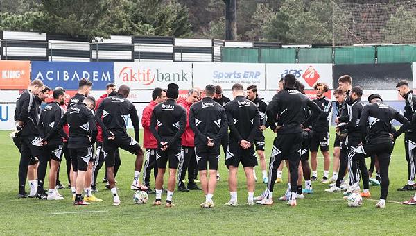 Beşiktaş JK kondisyon ve taktik çalıştı