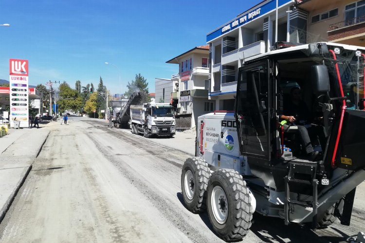Sakarya Geyve'de Konyalı Ali Bey Caddesi yenileniyor