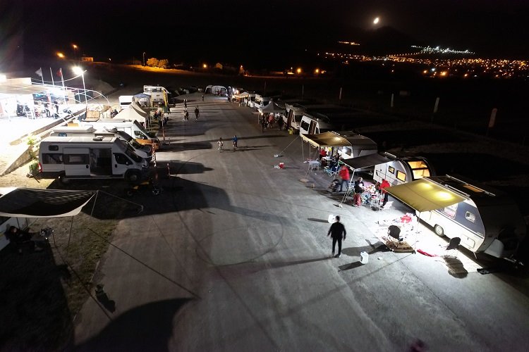 Ali Dağı'nda kamp ve karavan keyfi