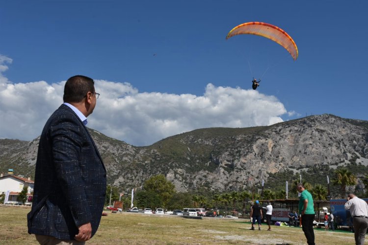 Muğla Milas'ta havada heyecan