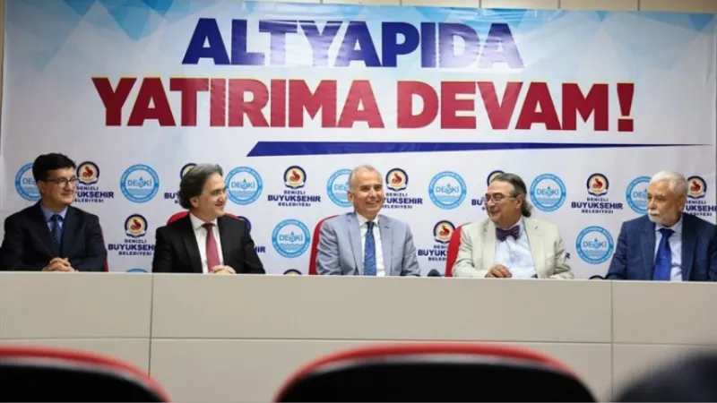 Denizli'de alt yapıya dev bütçe