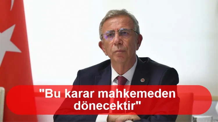 Yavaş'tan su indirimi çıkışı: Bu karar mahkemeden dönecektir