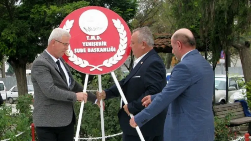 Bursa Yenişehir'de Muhtarlar Günü kutlandı