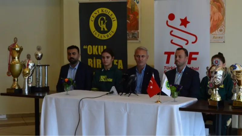 Türk hentbolunda ilk olacak... Cent Koleji Projesi tanıtıldı