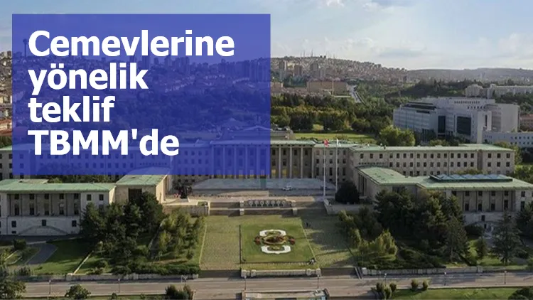 Cemevlerine yönelik düzenlemeleri de içeren teklif TBMM'de