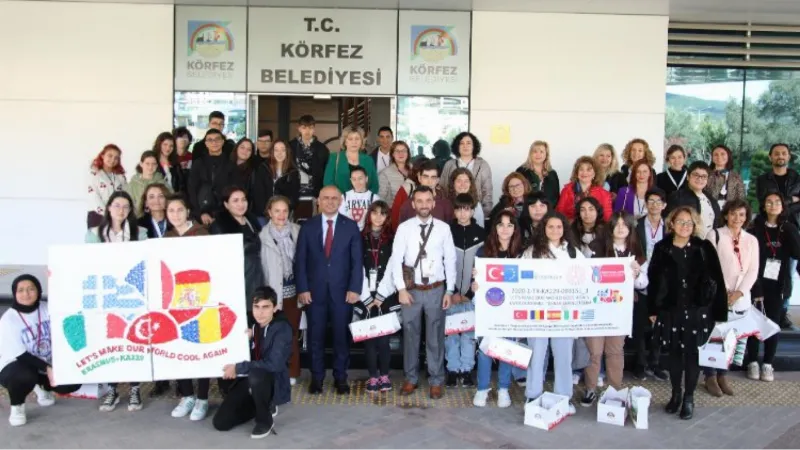 Erasmus+ projesi kapsamında 5 ülke Kocaeli Körfez'de buluştu