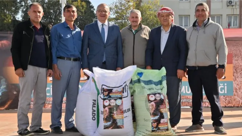 Manisa'dan üreticilere 'tarımsal' tohum desteği