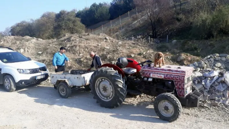 Bursa Osmangazi'de kaçak moloz dökenlere ceza yağdı