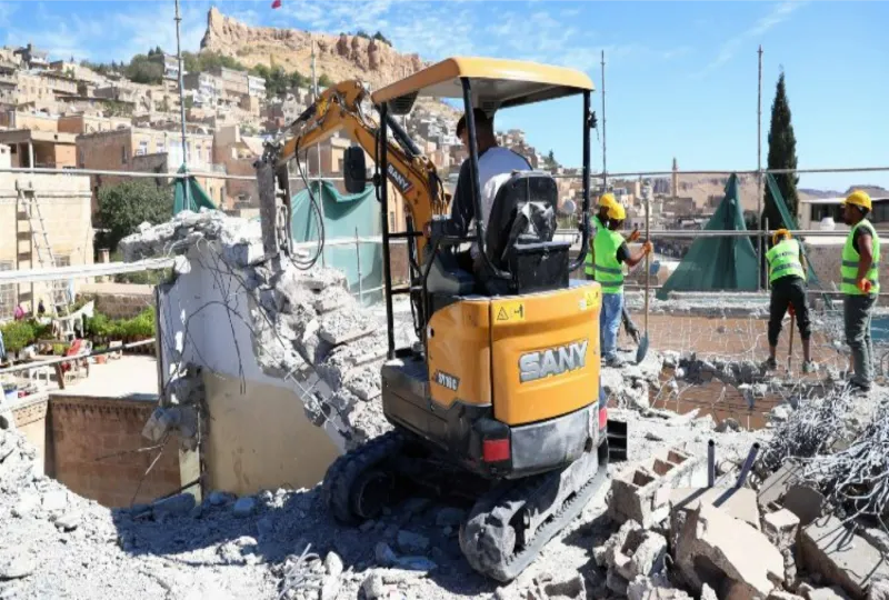 Tarihi Mardin betondan kurtuluyor