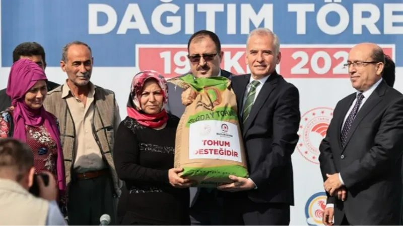 Tarımsal destekler üreticinin yüzünü güldürdü