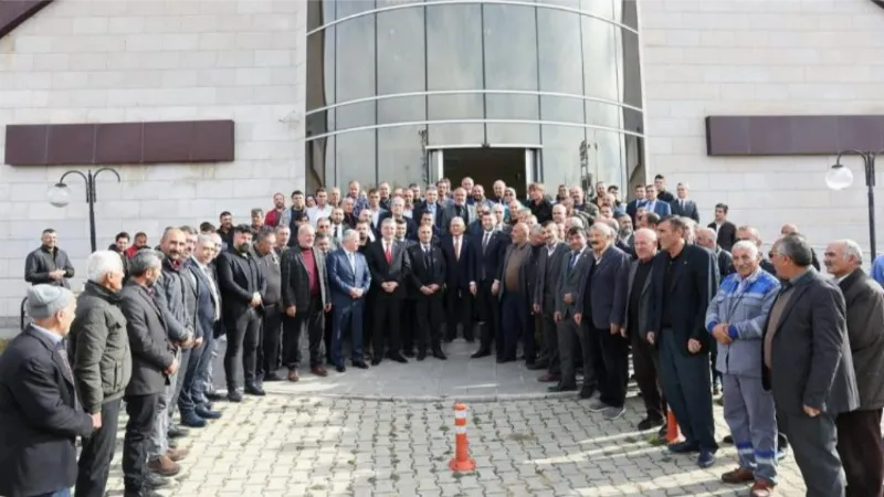 Kayseri'de muhtarlarda sıra Sarız'da