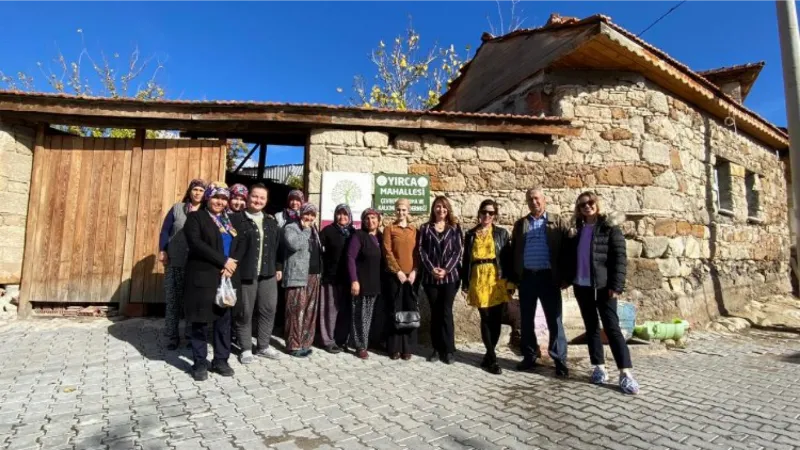 Manisa Soma'da Yırca sakinleri 'şiddete hayır' dedi