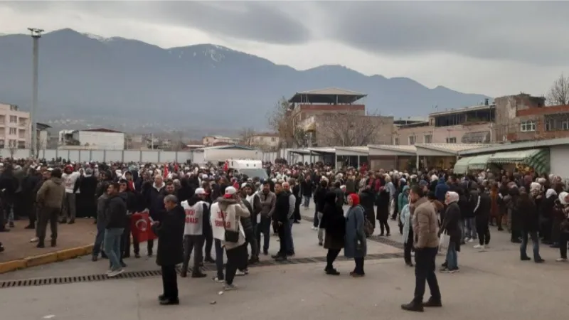 EMEP Bursa'dan Teksif üyesi işçilere dayanışma