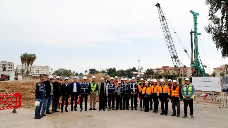 Meclis üyelerinden Mersin Metrosu’na ziyaret