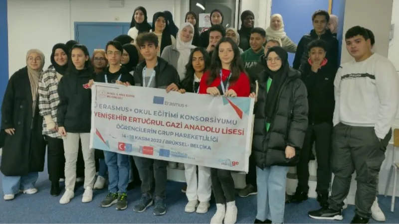 Bursa Yenişehirli öğrenciler Erasmus Projesi'ne katıldı