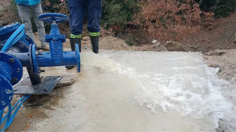 Manisa Sarıgöl'de Dadağlı'yı besleyecek verimli kuyu