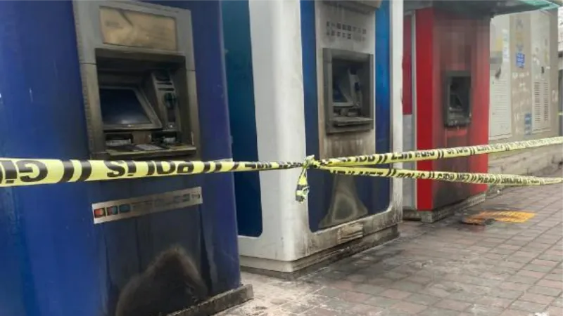 Siirt’te 5 ATM yakıldı