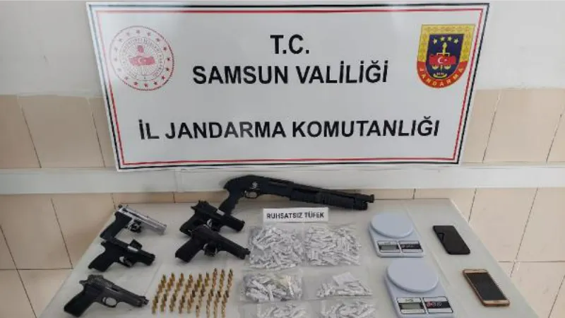 Samsun'da 'uyuşturucu' operasyonu: 2 gözaltı