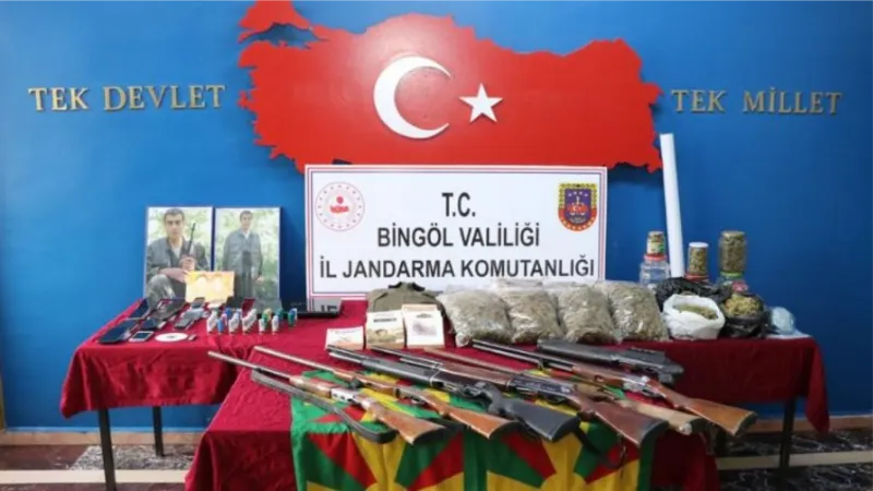 Bingöl merkezli 2 ilde eş zamanlı PKK/KCK operasyonu
