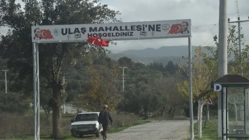 Muğla Milas'ın kırsalına karşılama tabelaları