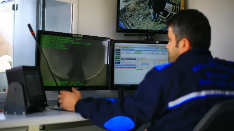 Muğla'da 'kanal görüntüleme robotu' 50 bin hat taradı