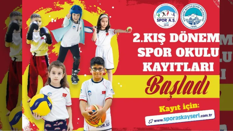 Kayseri Büyükşehir Kış Okulları'nı açtı