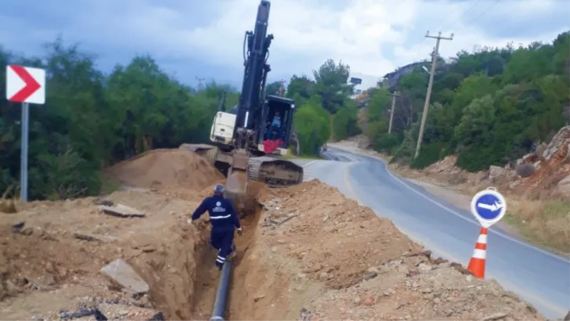 Muğla Büyükşehir yıl boyunca Bodrum'un alt yapısını yeniledi