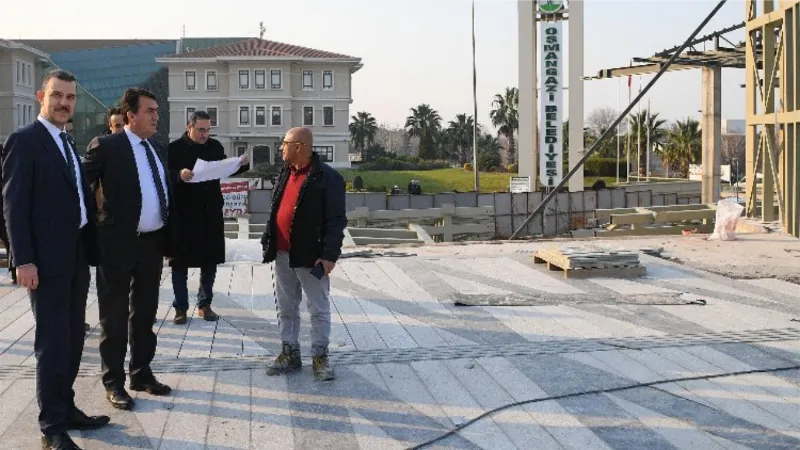 Bursa'nın yeni merkezi 'Osmangazi Meydanı'nda geri sayım