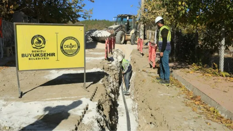 Denizli şantiyeye döndü! İçme suyu problemi tarih oluyor