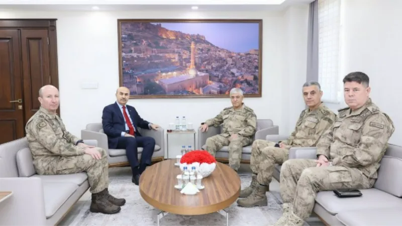 Jandarma Genel Komutanı Çetin'den Vali Demirtaş’a Ziyaret