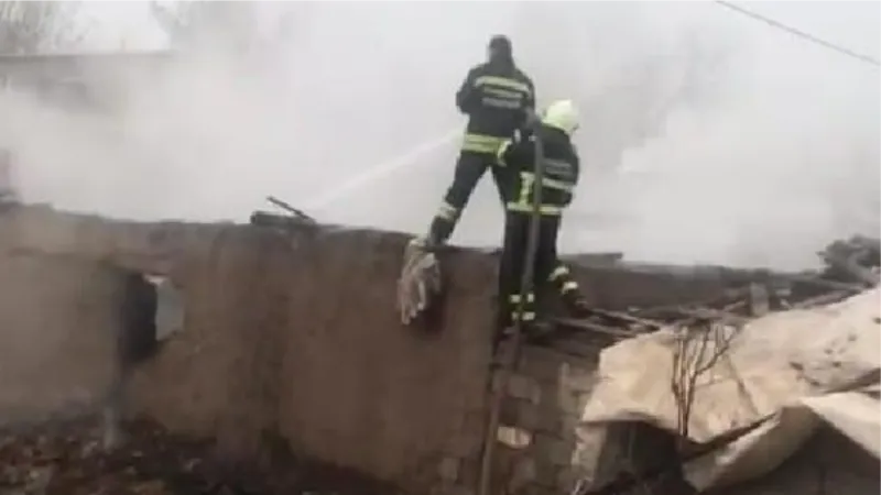 Diyarbakır'da ahır yangını; 22 hayvan öldü