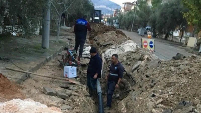 Muğla Yatağan’da içme suyu çalışmaları sürüyor