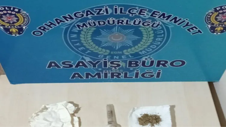 Bursa'da uyuşturucuya bir darbe daha